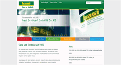 Desktop Screenshot of basigas.de